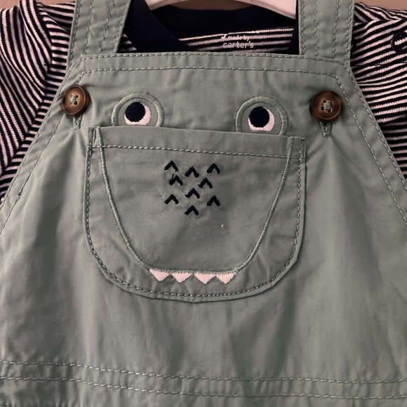 NWT Carter’s Overall 2 piece set - Picture 2 of 5